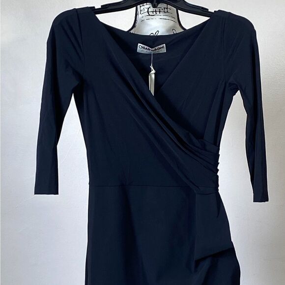 Chiara Boni La Petite Robe Florian Side Ruffle Dress size 6 - Picture 7 of 11